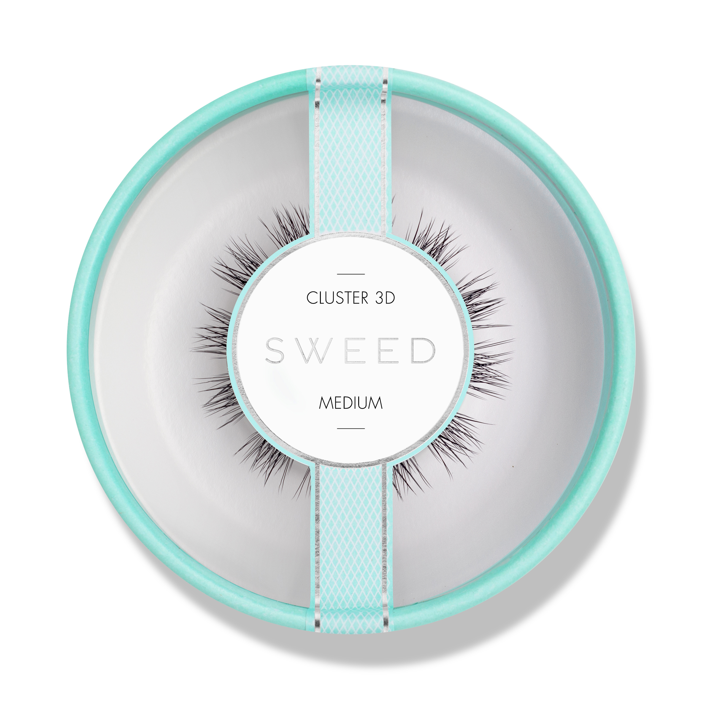 Sweed Core Collection Pro Lashes Cluster 3D Medium Black Nepwimpers  1 St