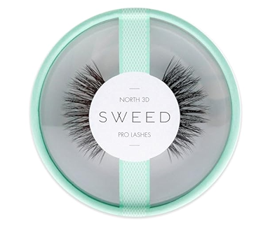 Sweed Core Collection Pro Lashes North 3D Black Nepwimpers  1 St