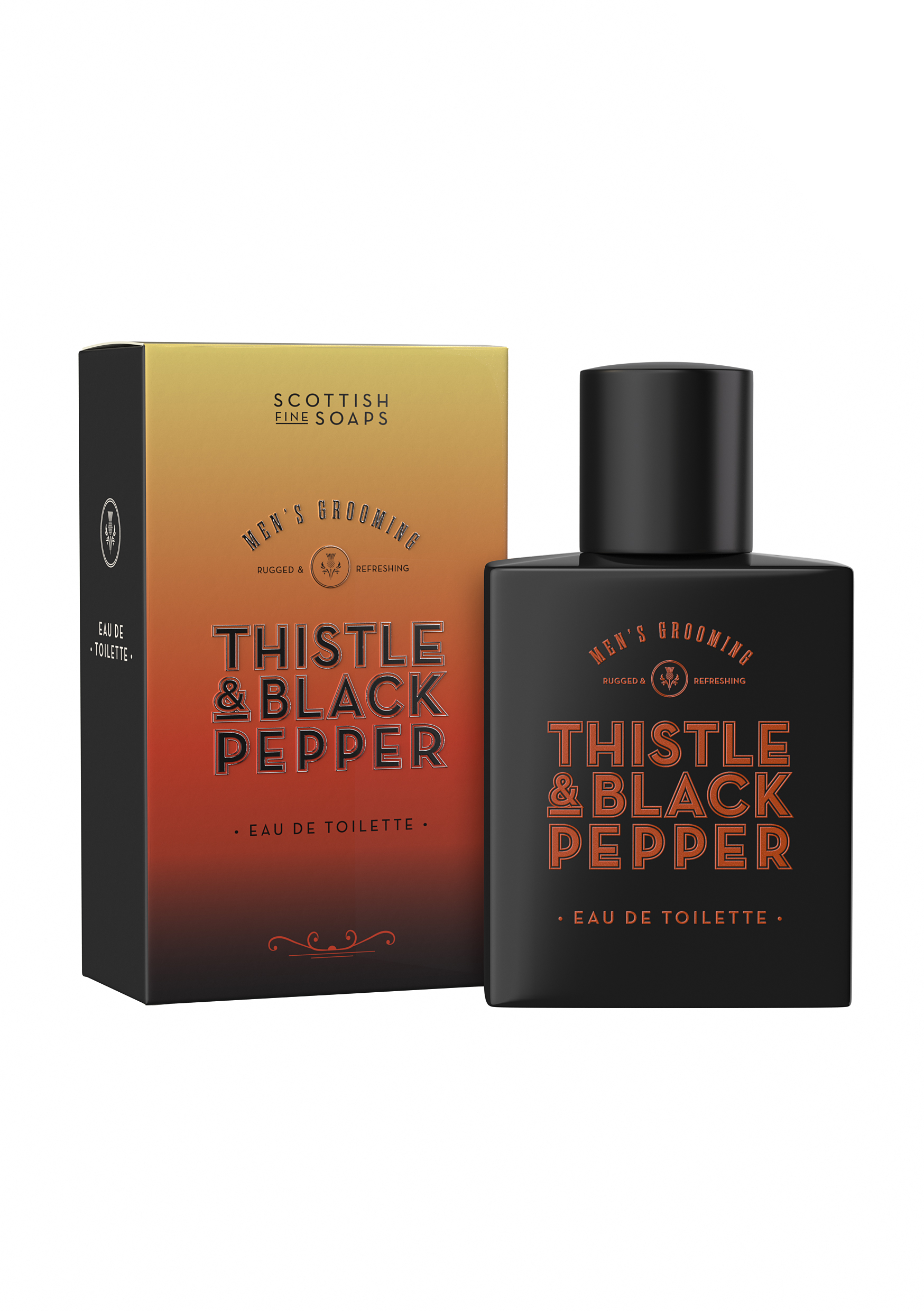 Scottish Fine Soaps Men's Grooming Thistle & Black Pepper Eau de Toilette 50ml