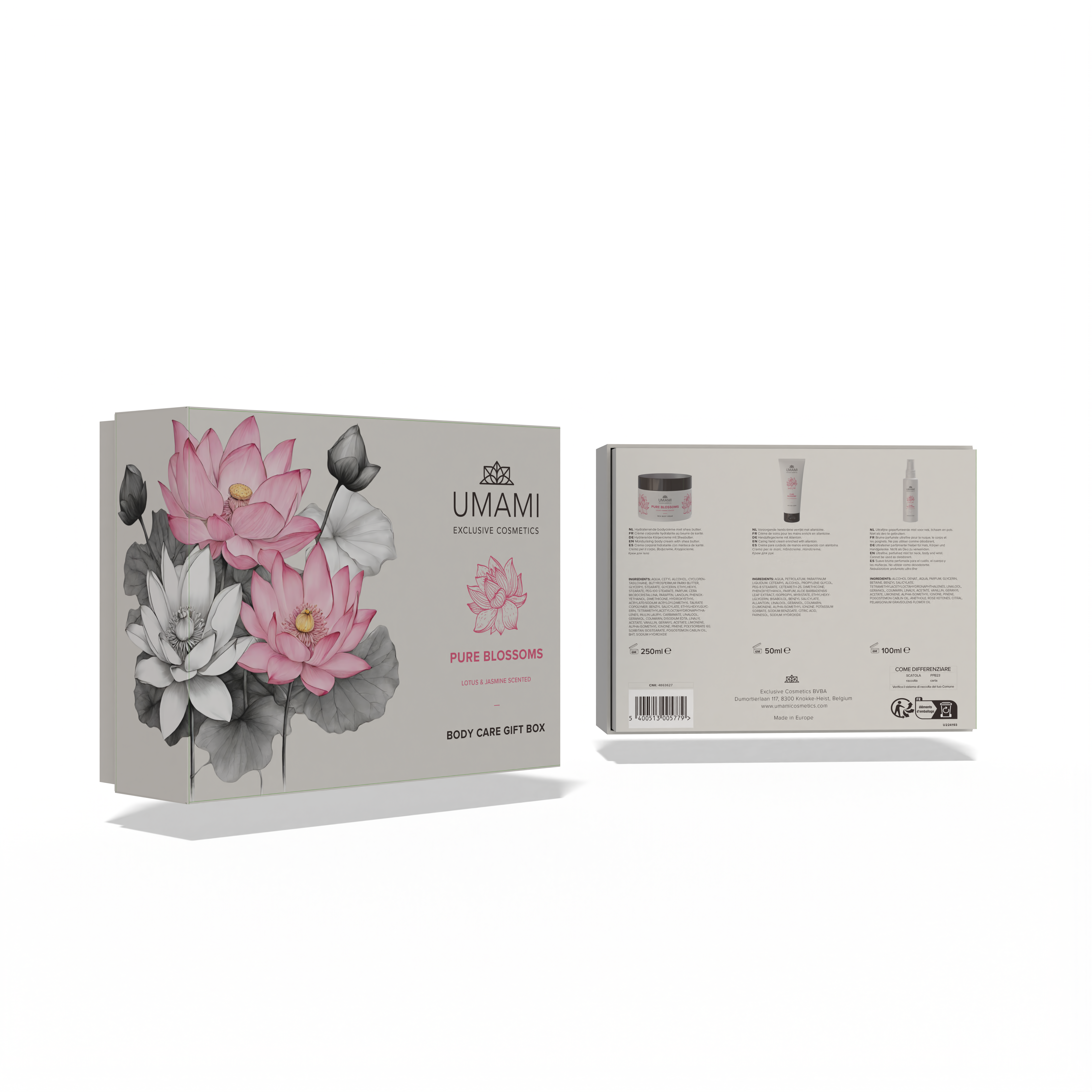 Umami Exclusive Cosmetics Pure Blossoms Bodybox Small Set  1 Pak