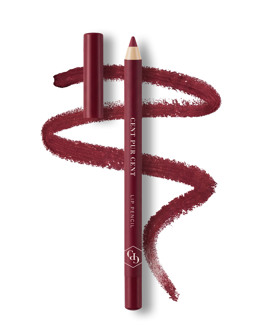 Cent Pur Cent Waterproof Lip Pencil Nude Berry 1 St