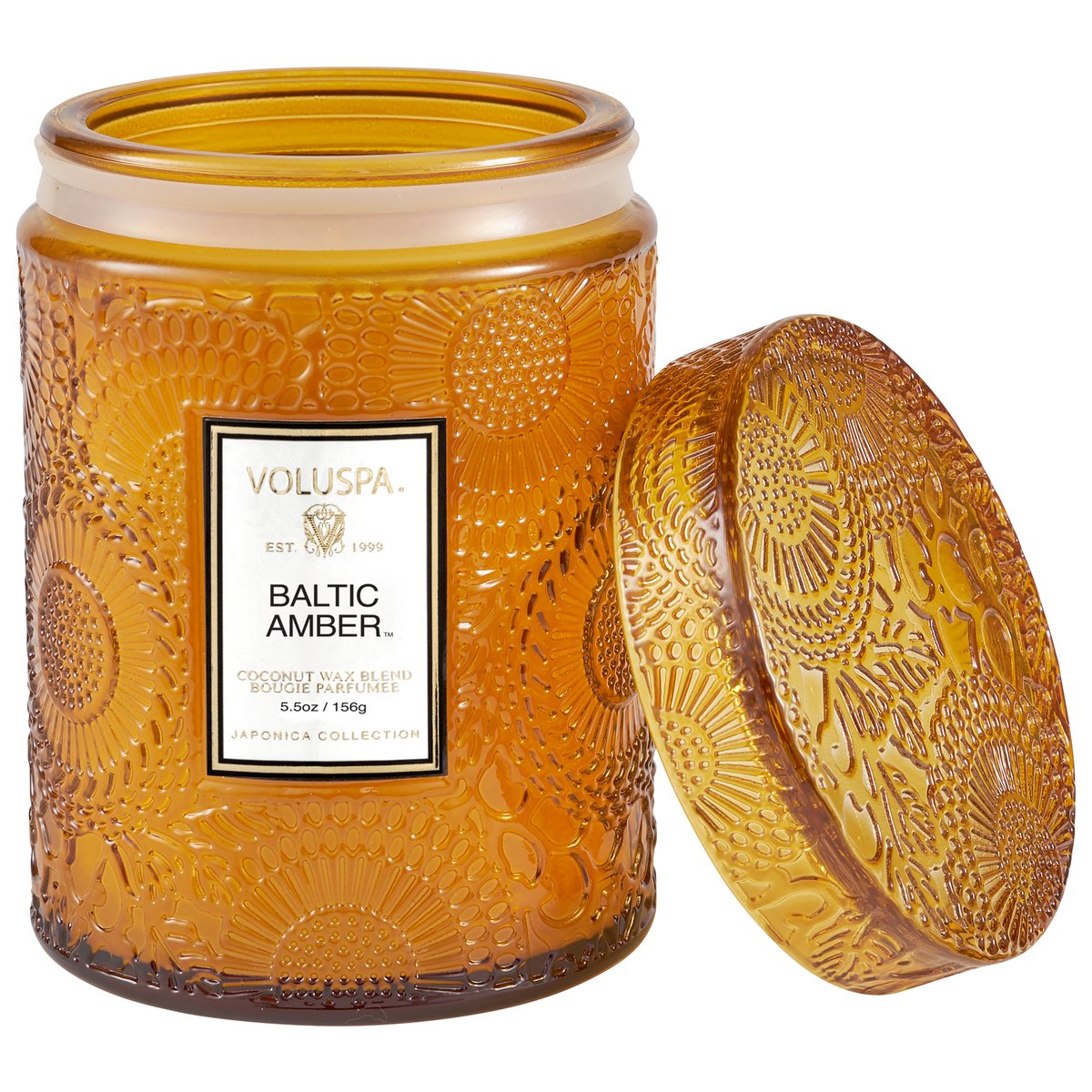 Voluspa Japonica Collection Baltic Amber Small Jar Candle 156gr