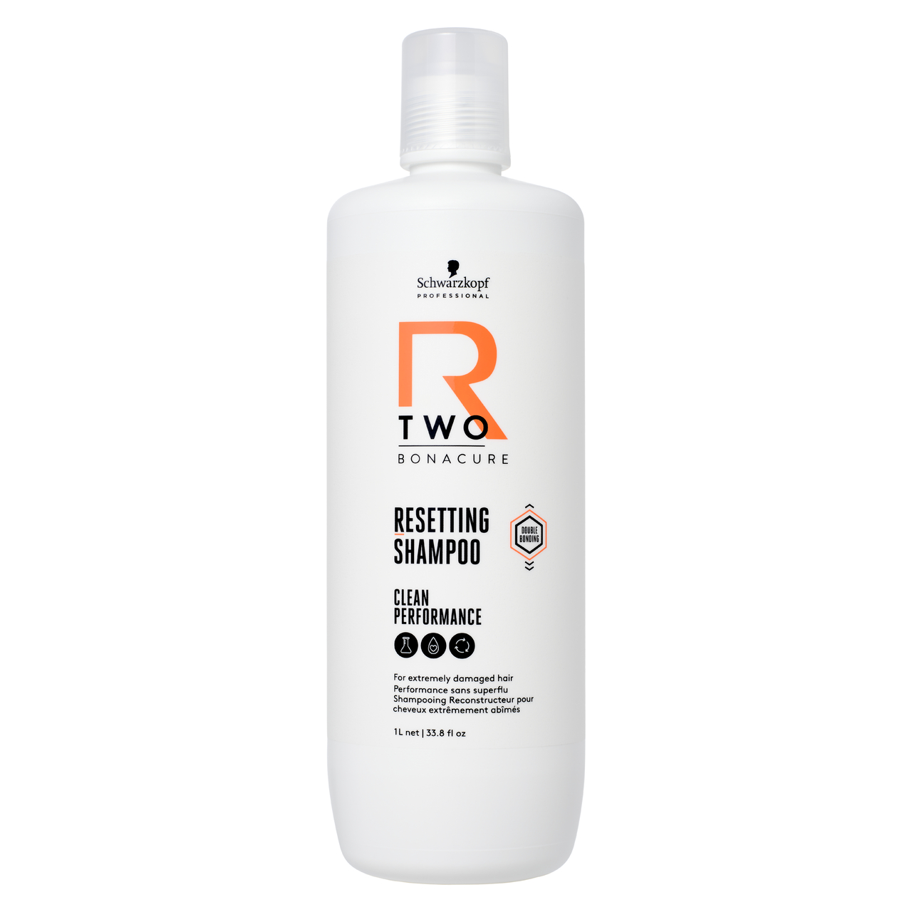 Schwarzkopf BonaCure Clean Performance R-Two Resetting Shampoo 1000ml