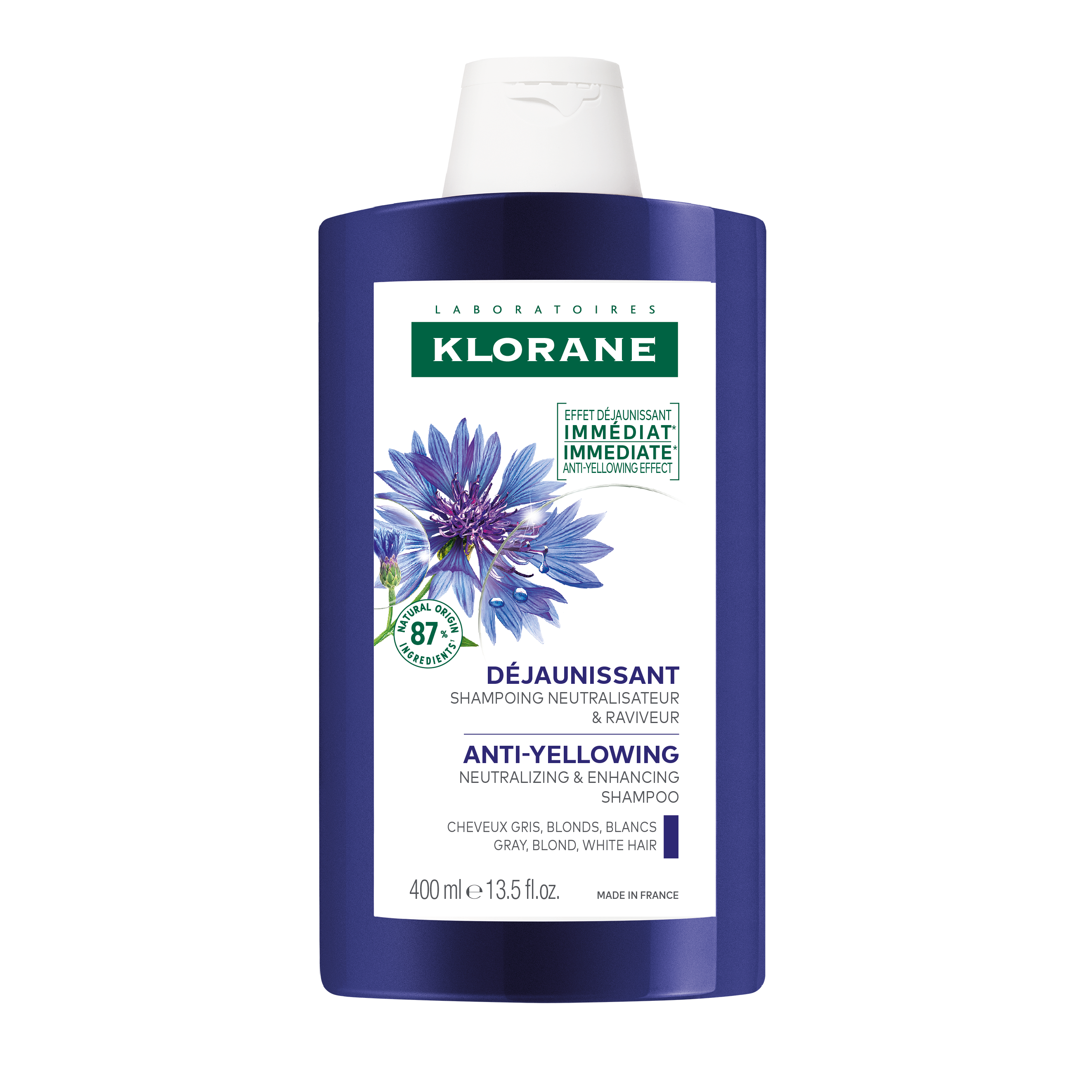 Klorane Shampooing à la Centaurée BIO 400ml