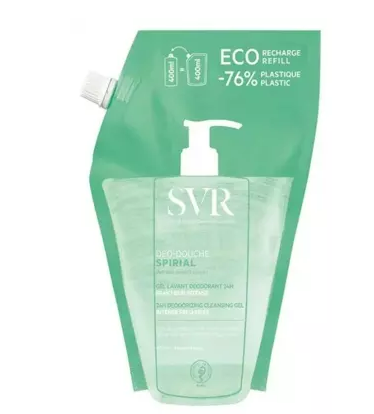 SVR Spirial Douche Gel Lavant Refill  400 ml