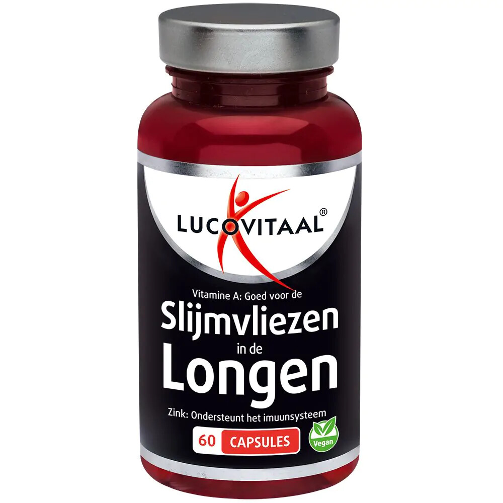 Lucovitaal Slijmvliezen in de Longen Capsules 60 Cap