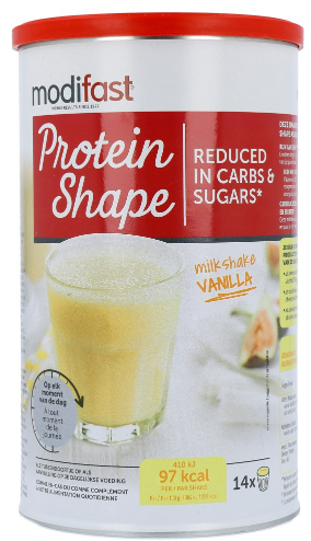 Modifast Protein Shape Milkshake Poeder Vanille  420 gr
