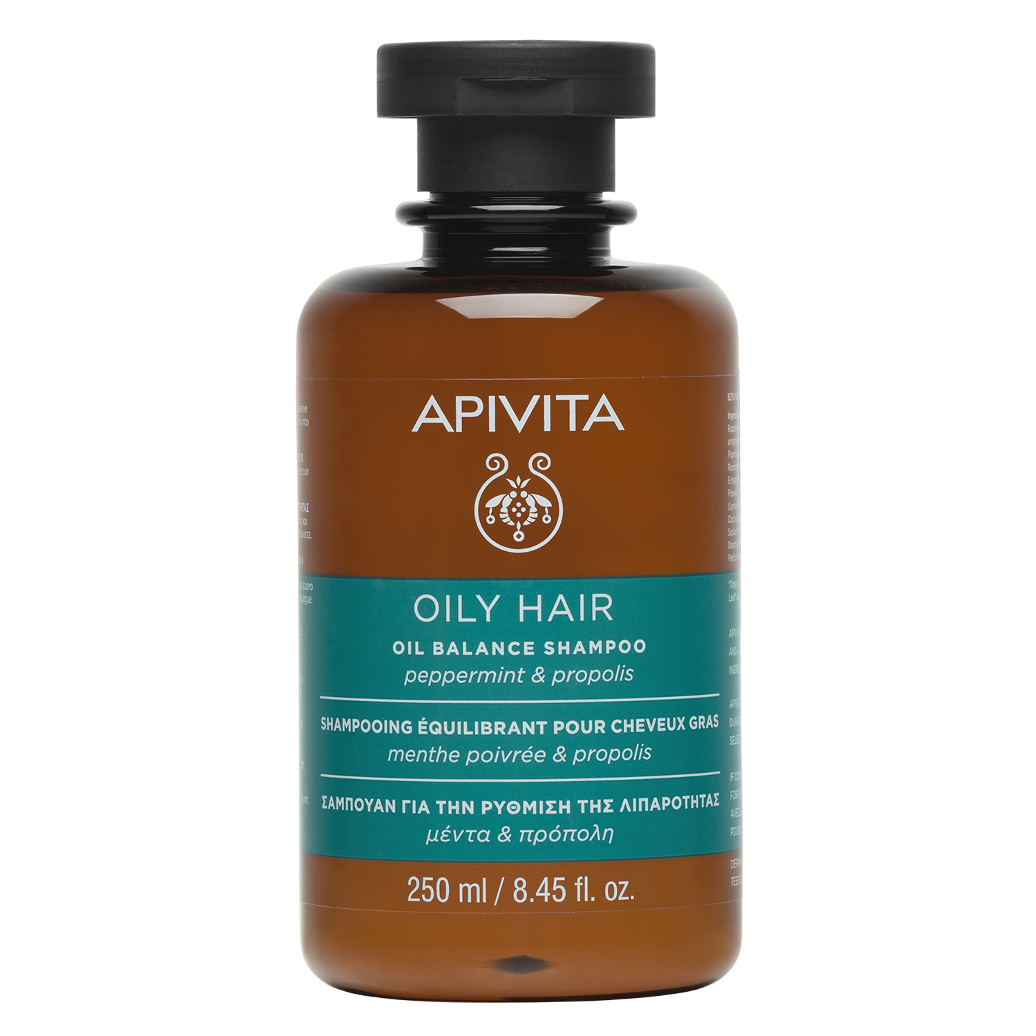 Apivita Hair Care Shampoo Oil Balance Shampoo Vet Haar 250 ml