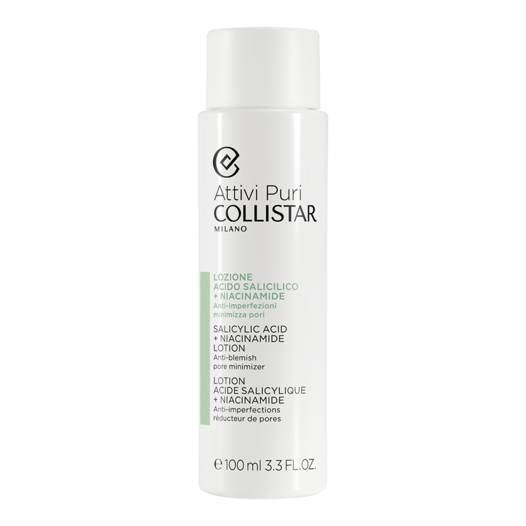 Collistar Face Attivi Puri Salicylic Acid + Niacinamide Lotion Dagcrème  100 ml