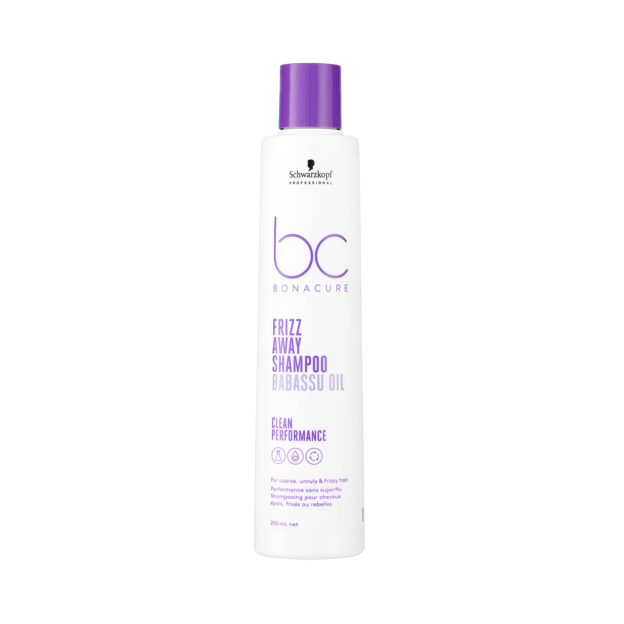 Schwarzkopf BonaCure Clean Performance Frizz Away Frizz Away Shampoo  250 ml