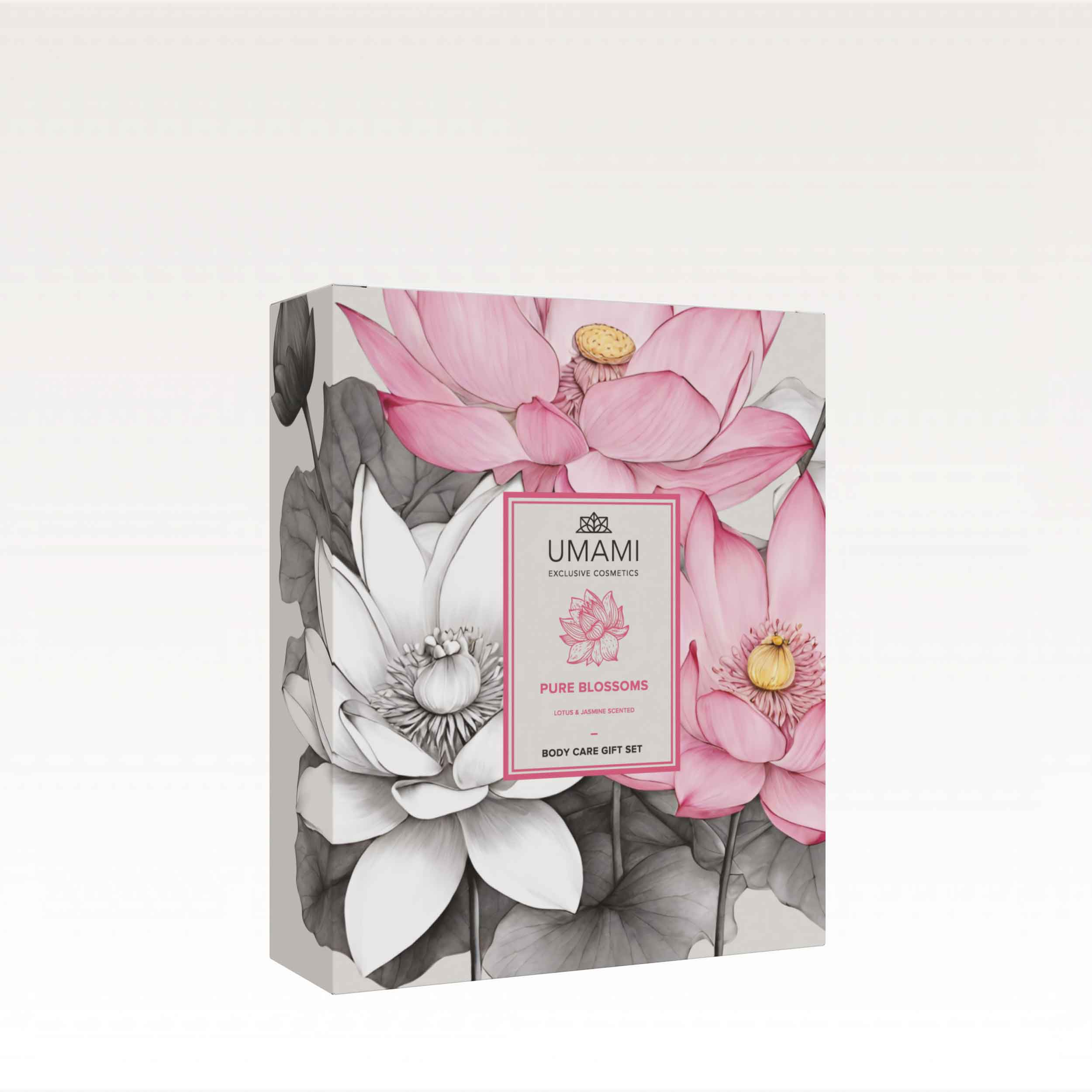 Umami Exclusive Cosmetics Pure Blossoms Body Care Gift Set  1 Pak