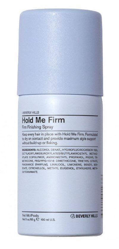 J Beverly Hills Blue Hold Me Firm Firm Finishing Spray 100ml