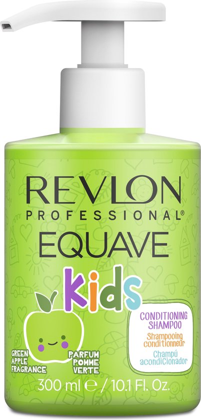 Revlon Equave Kids Conditioning Shampoo Green Apple 300 ml