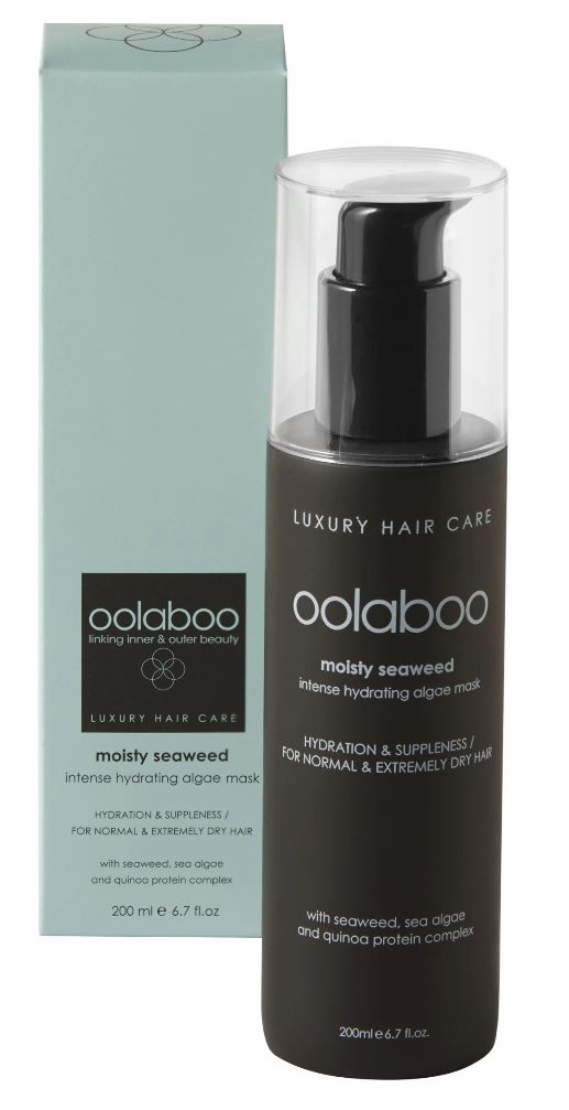 Oolaboo Hair Care Moisty Seaweed Intense Hydrating Algae Mask Normaal & Extreem  200 ml
