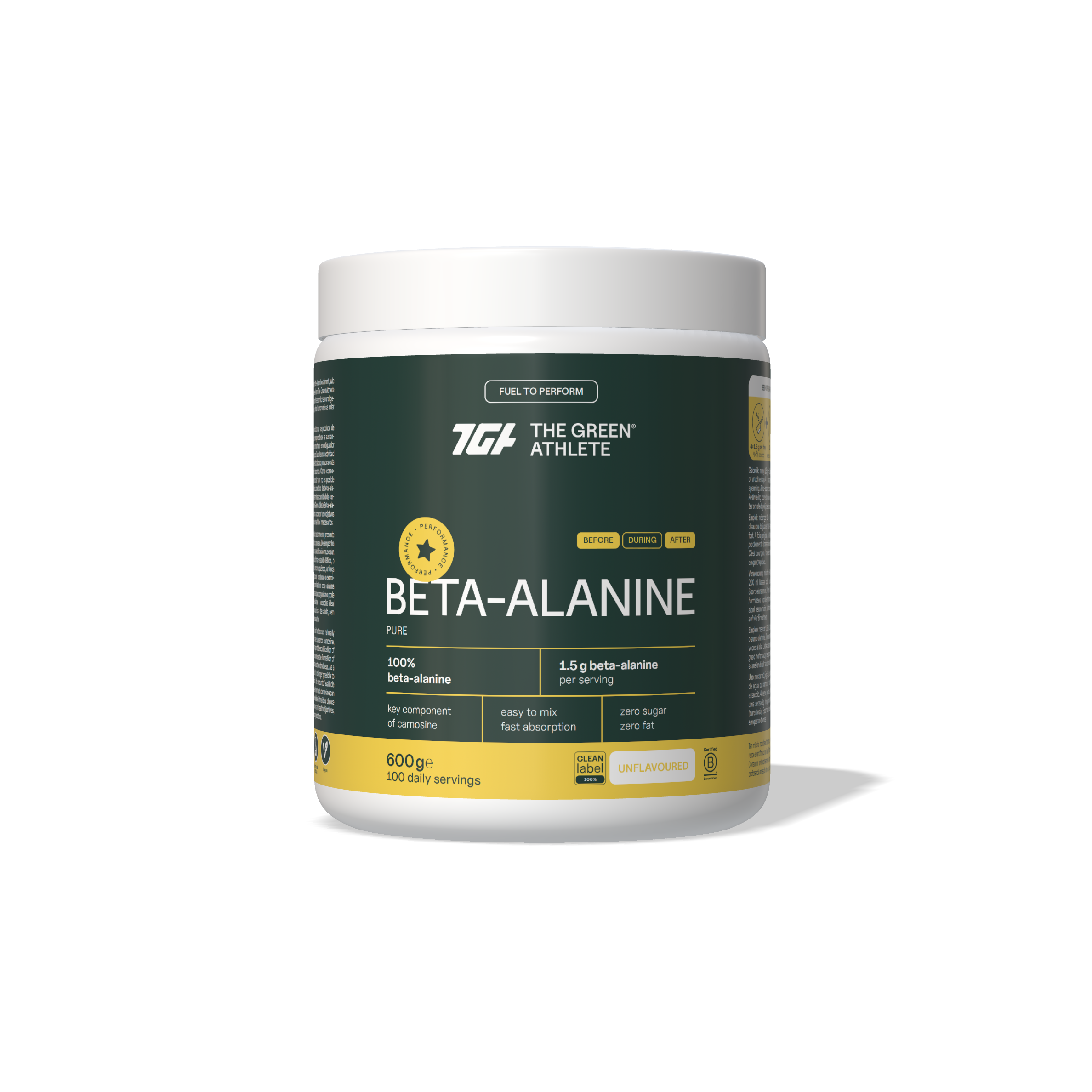 The Green Athlete Beta-Alanine 600 gr