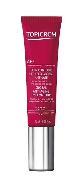 Topicrem Face Care AH3 Global Anti-Aging Eye Contour Crème  15 ml