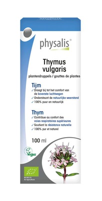 Physalis Plantendruppels Thymus Vulgaris Vloeibaar  100 ml