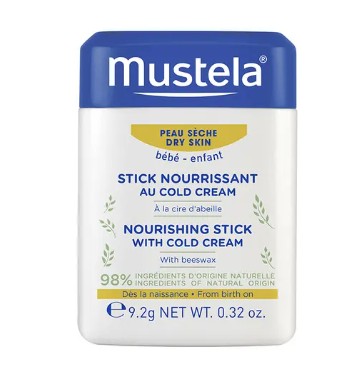 Mustela Bébé Nourishing Stick With Cold Cream  9.2 gr