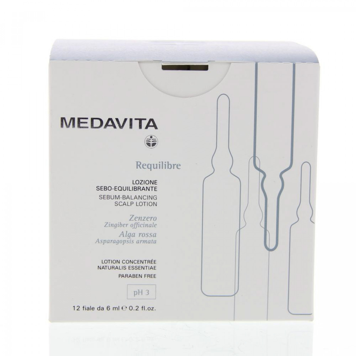Medavita Requilibre Lotion cuir chevelu sébo-régulateur 12x6ml