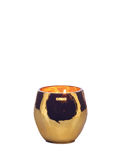 ONNO Collection Muse Cape Gold Scented Candle Geurkaars 13x13cm 1 St