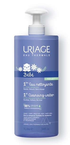 Uriage Bébé Eau Nettoyante Cleansing Water Lotion  1000 ml