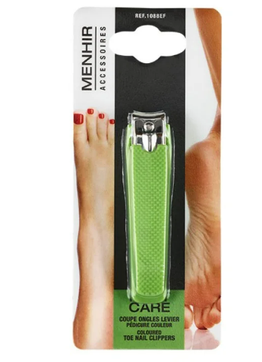 Vitry Menhir Pedicure Nail Clippers Fluo Green 1 Piece
