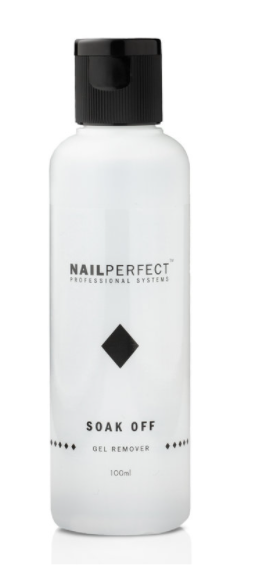 NailPerfect Solvents Soak Off Gel Remover 100ml