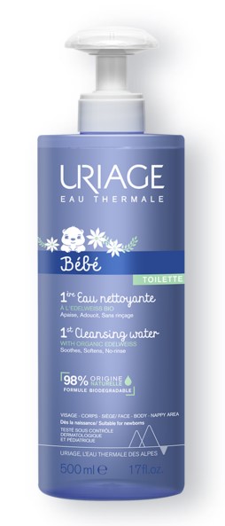 Uriage Bébé Eau Nettoyante Cleansing Water Lotion  500 ml