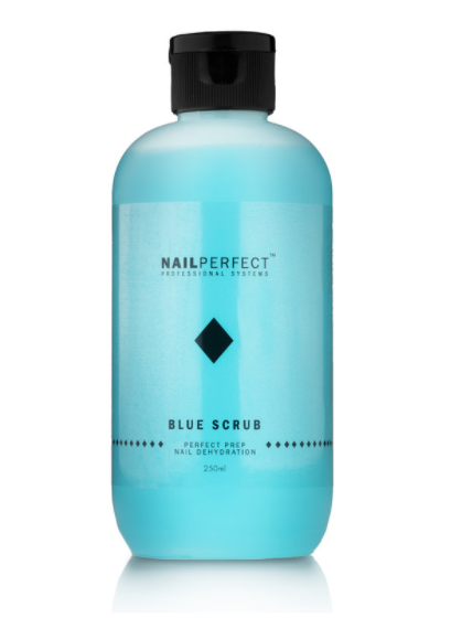 NailPerfect Solvents Blue Scrub 250ml