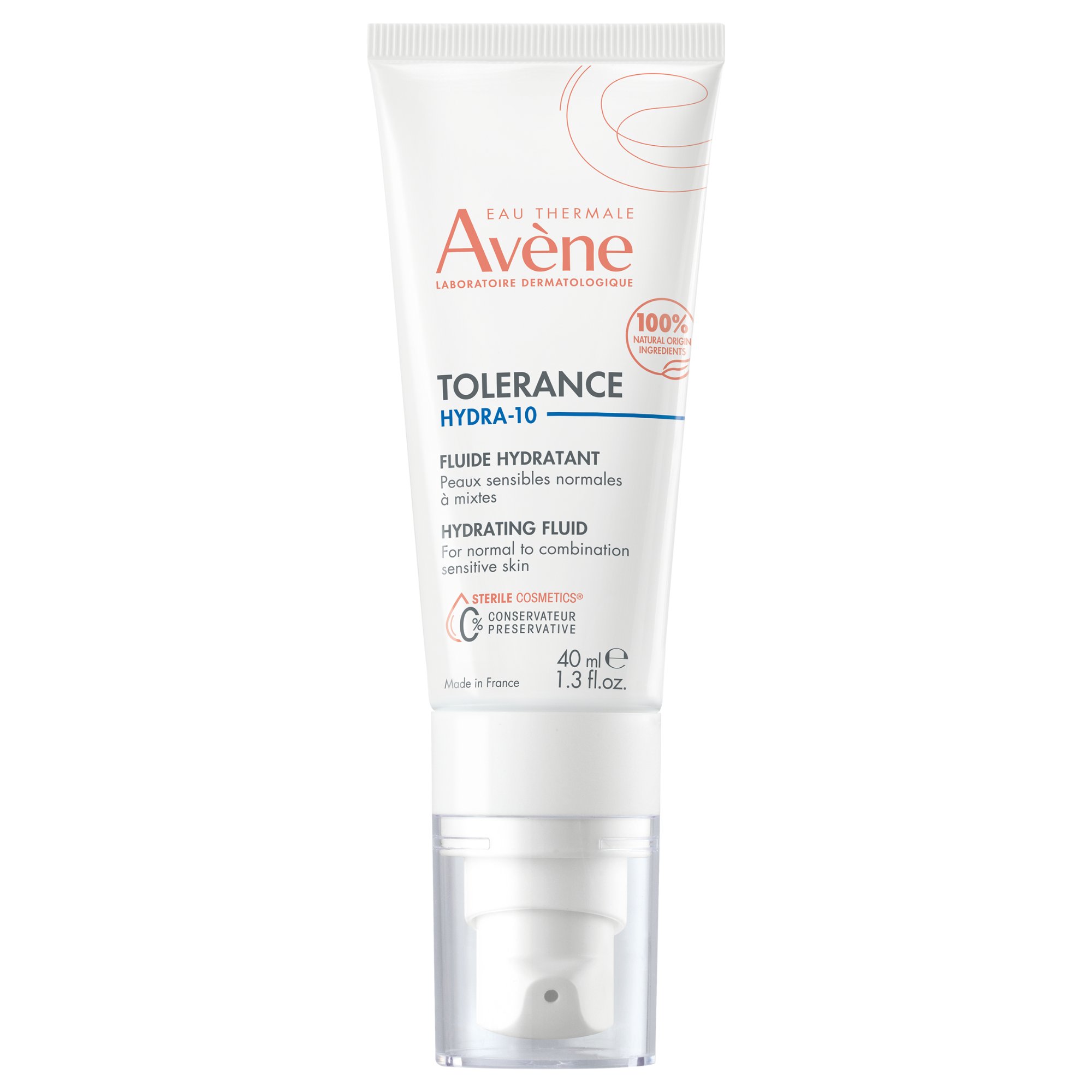 Avène Tolérance Hydra 10 Fluide Hydratant 40ml