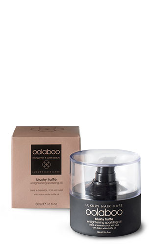 Oolaboo Hair Care Blushy Truffle Enlightening Sparkling Oil Olie Shine & Shimmer 50ml
