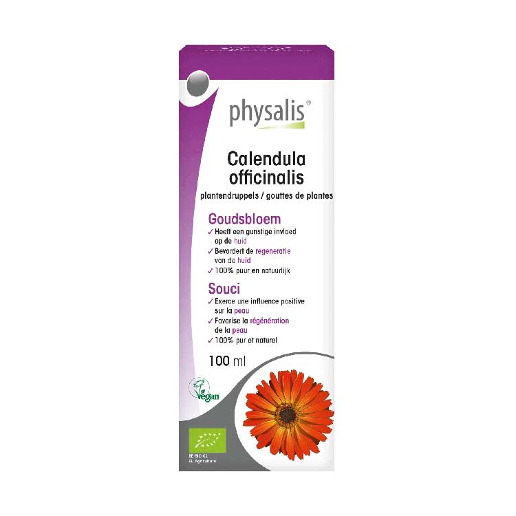 Physalis Plantendruppels Calendula Officinalis Vloeibaar  100 ml