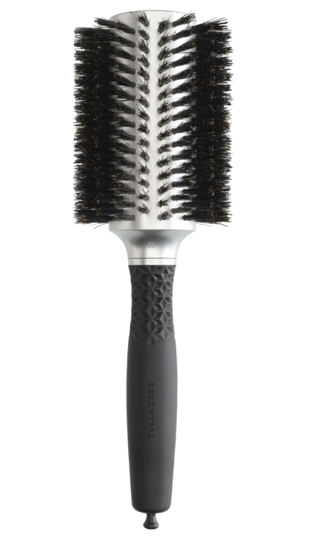 Olivia Garden Expert Blowout Soft Boar Bristles Silver Brush Ø40mm Borstel  1 St