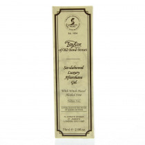 Taylor of Old Bond Street Cream & Balm Luxury Aftershave Gel Sandalwood 75 ml