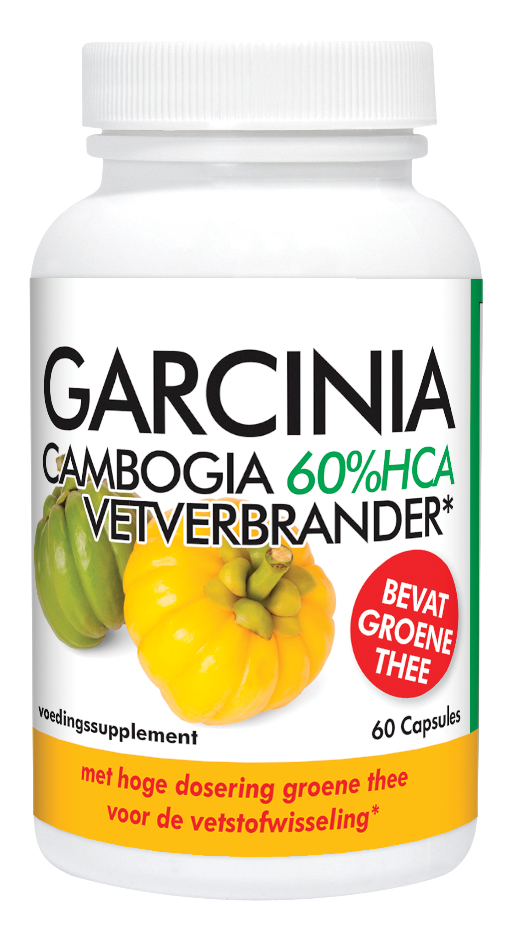 Golden Naturals Supplementen Garcinia Cambogia 60% HCA vetverbrander Capsules  60 Cap