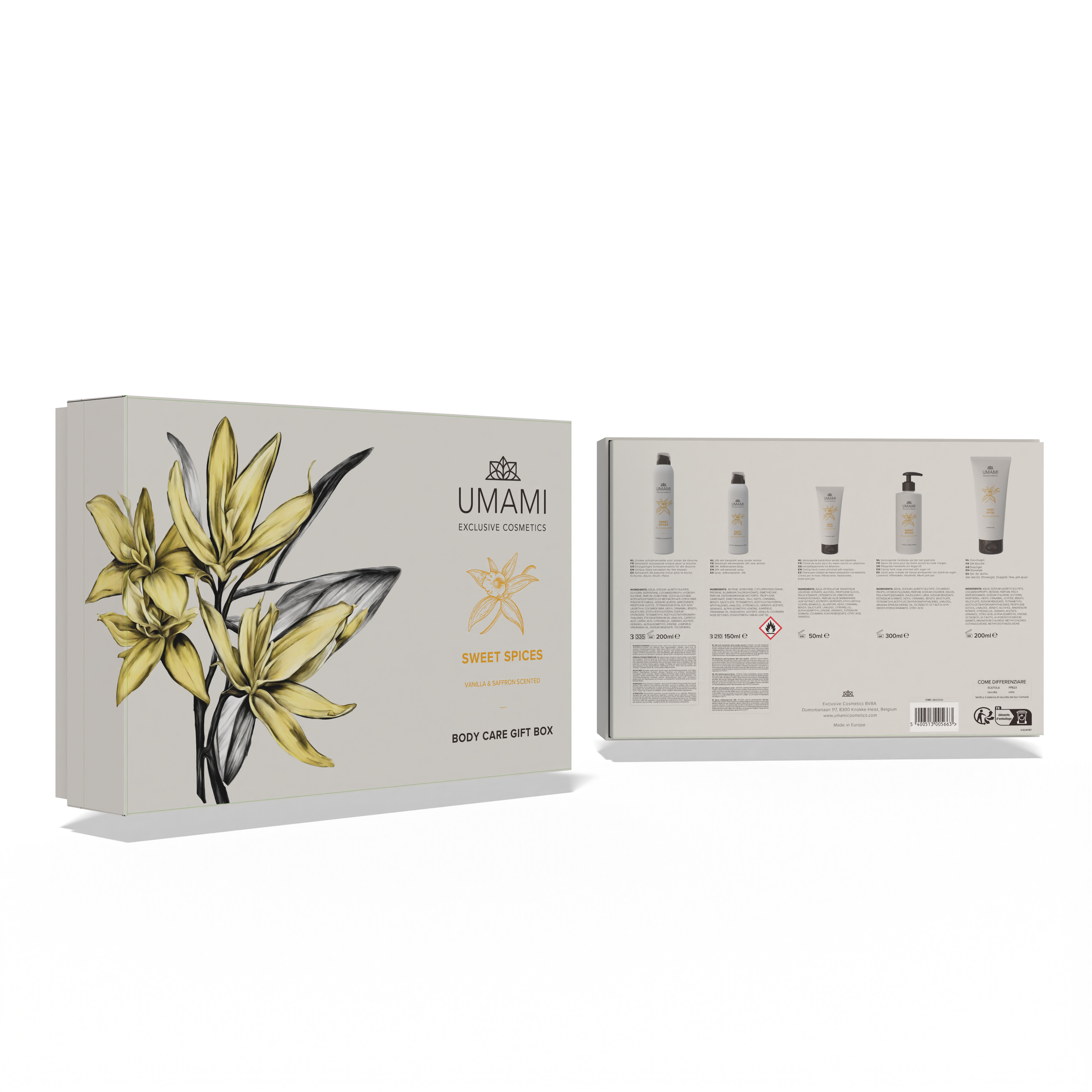 Umami Exclusive Cosmetics Sweet Spices Bodybox Large Set  1 Pak