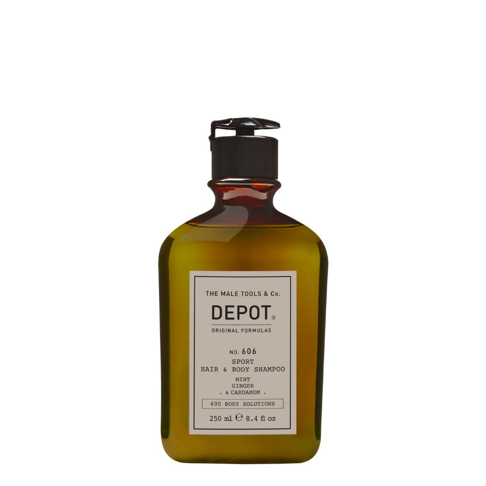Depot Male Tools No.606 Sport Hair & Body Shampoo 250 ml