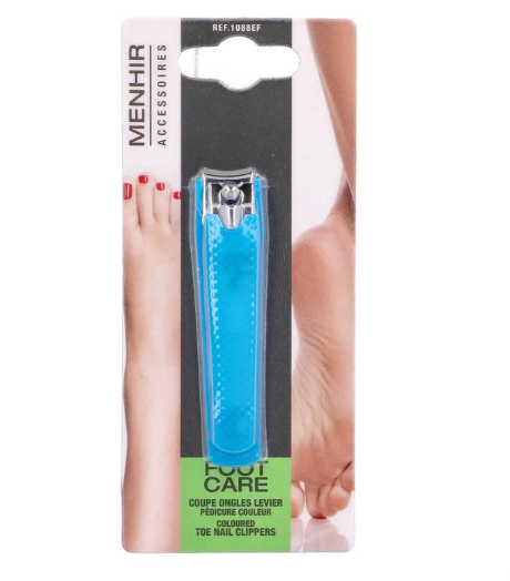 Vitry Foot Care Pedicure Nagelknipper Fluo  Blauw 1 St