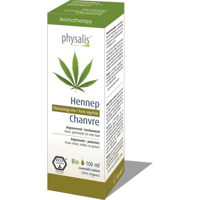 Physalis Aromatherapy Plantaardige Oliën Hennep Olie  100 ml