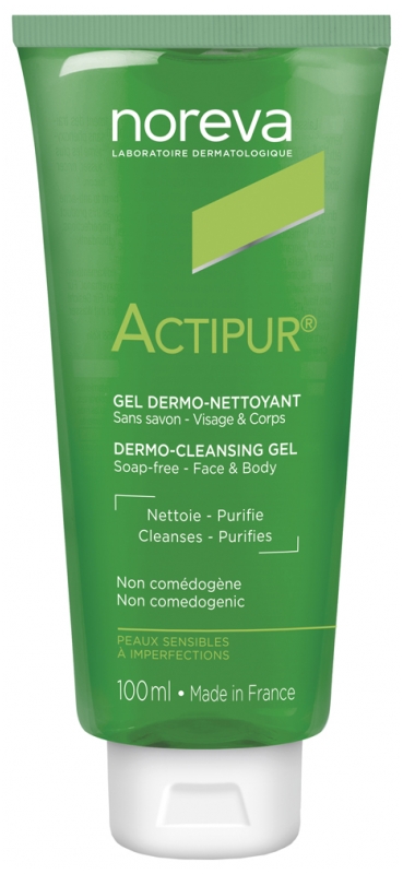Noreva Actipur Dermo-Cleansing Gel Face & Body 100ml