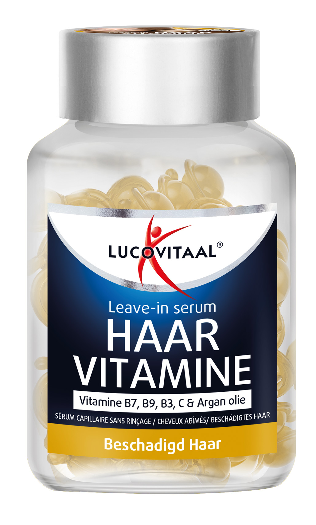 Lucovitaal Haar Vitamine Leave-in Serum Capsules  25 St