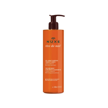 Nuxe Body Rêve de Miel Gel Lavant Surgras Visage et Corps  400 ml