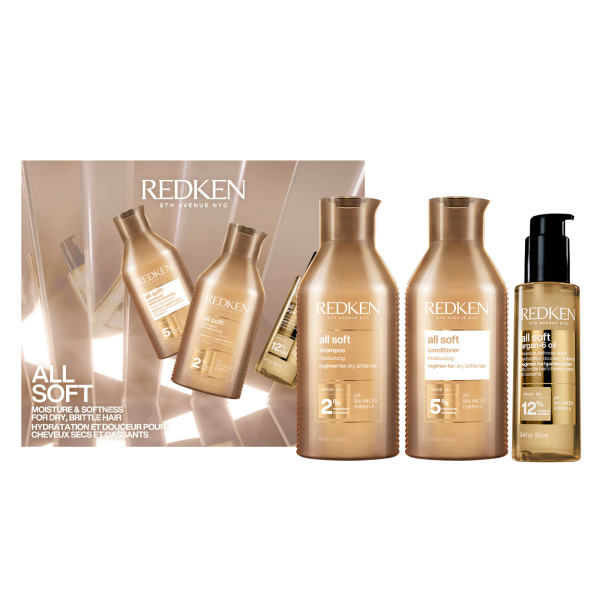 Redken All Soft Holiday Gift Set 1 Pak