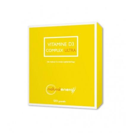Natural Energy Vitaminen Vitamine D3 Complex Ultra Capsules  120 St