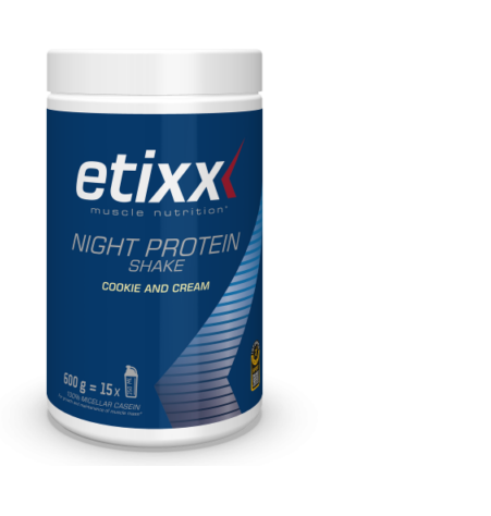 Etixx Power Night Protein Shake Poeder Cookie & Cream 600 gr