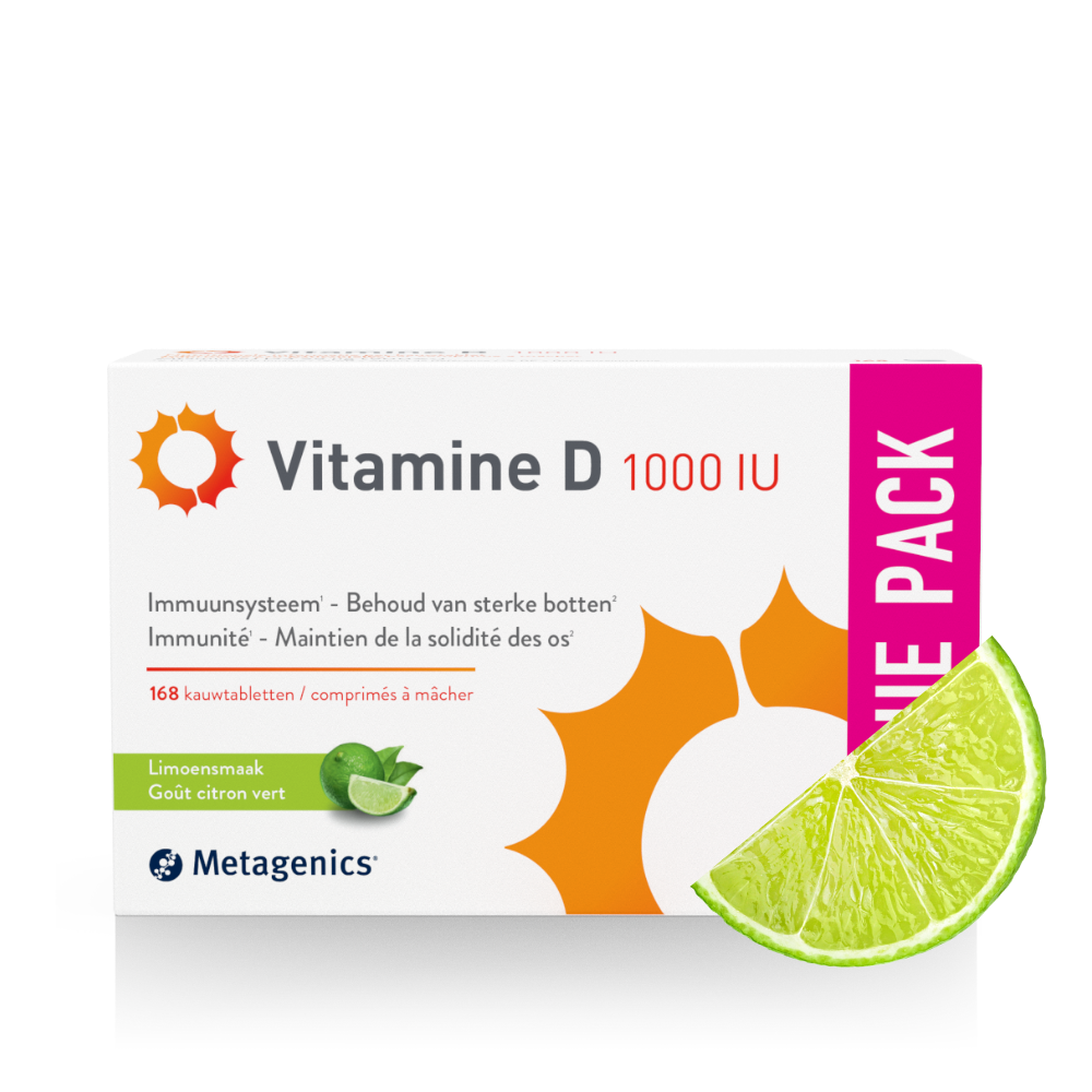 Metagenics Vitamine D Vitamine D 1000IU Tabletten  168 Tab