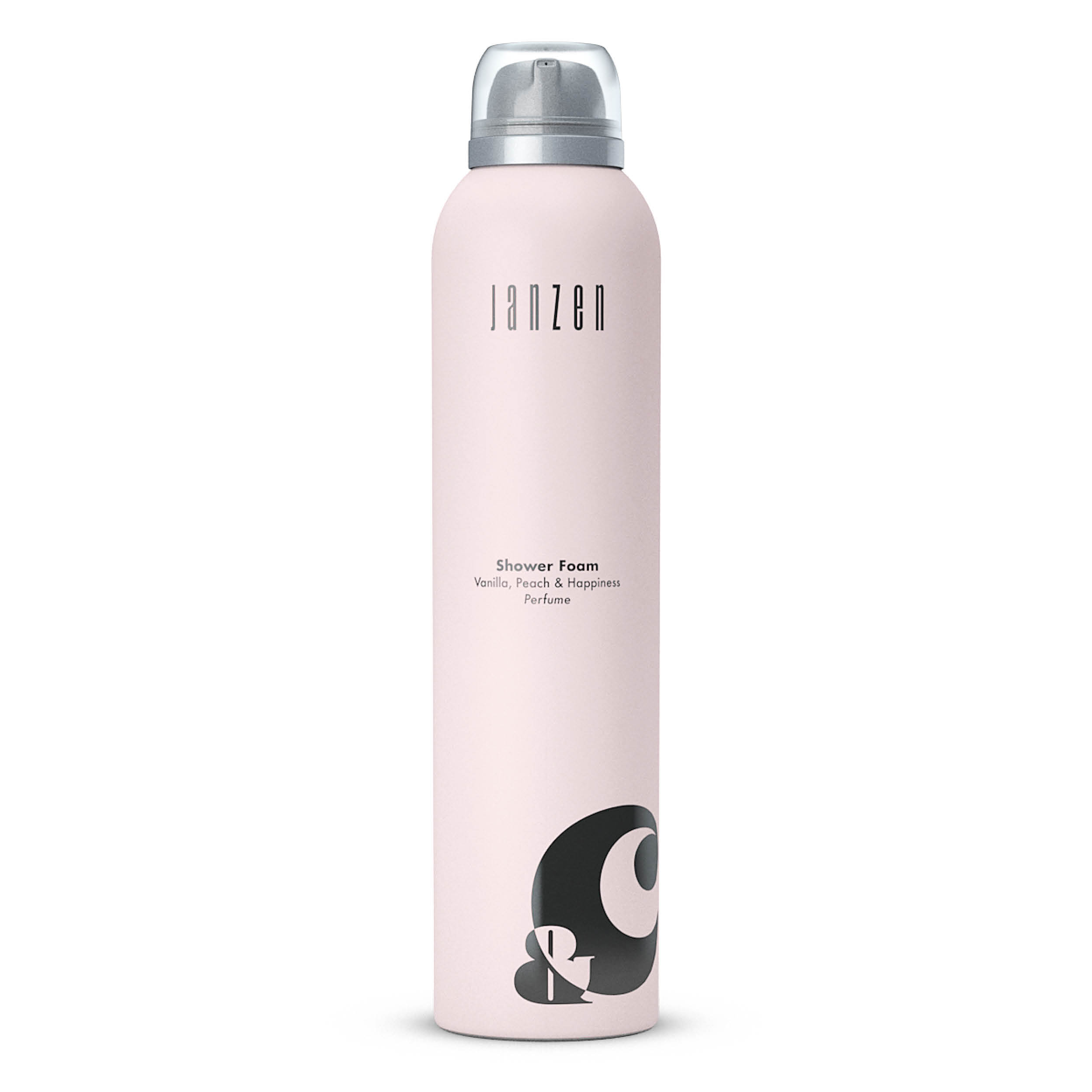 JANZEN &C Collection Mousse de douche Vanille, pêche et joie 200ml
