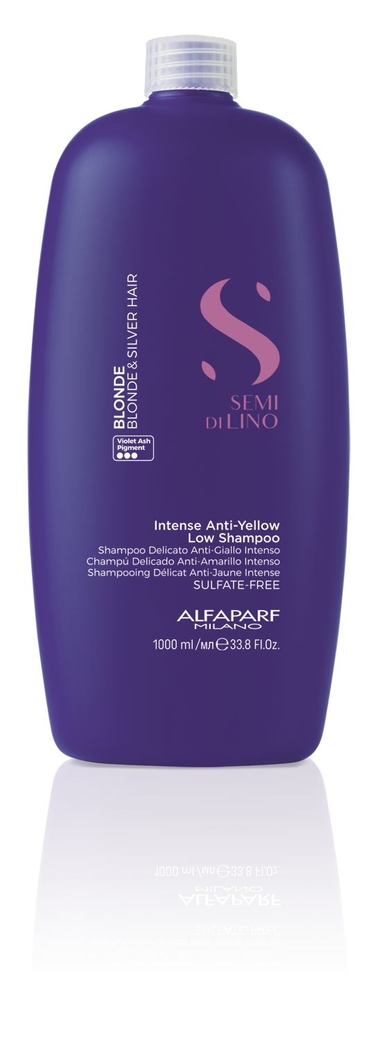 Alfaparf Semi di Lino Blonde & Brunette Blonde Anti-Yellow Shampoo  1000 ml