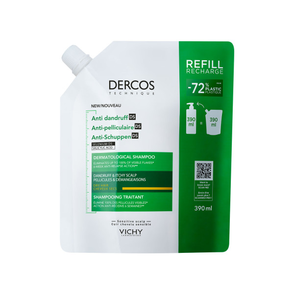 Vichy Decros Anti-Roos Shampoo Refill 390 ml