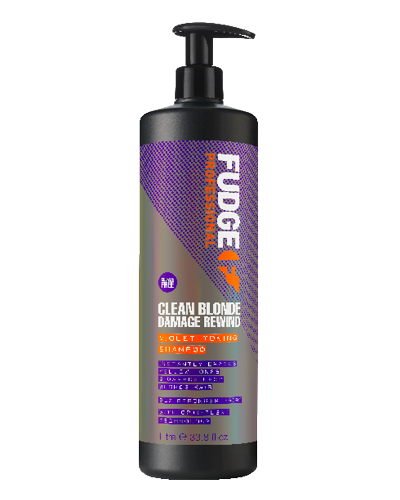 Fudge Care Clean Blonde Violet-Toning Shampoo  1000 ml
